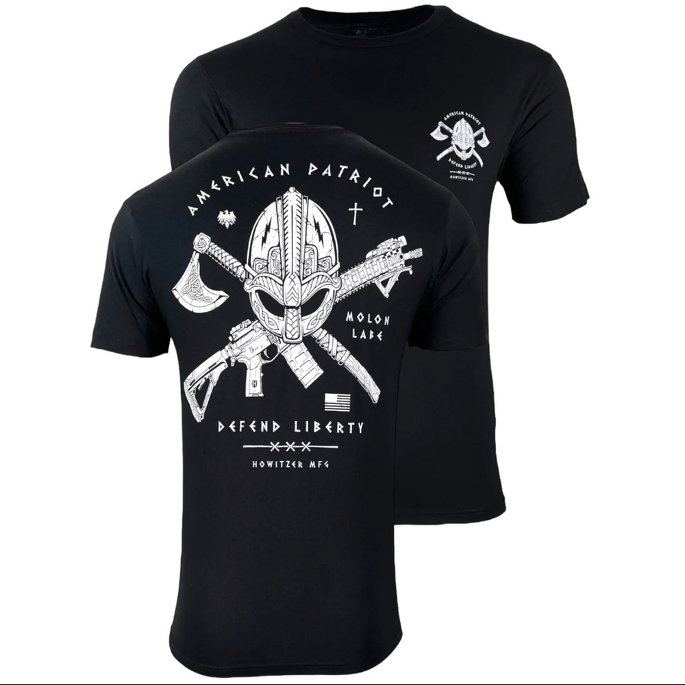 Howitzer Style Men's T-Shirt Heart Of Warrior Military Grunt MFG